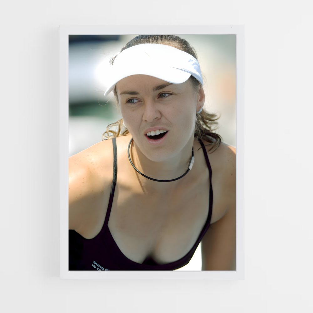 Poster Élan de Martina – affiche Tennis (vue 3)